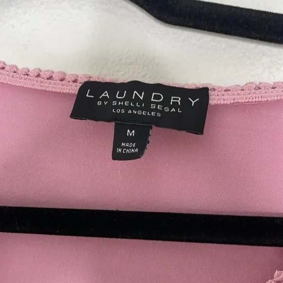 NWT Laundry by Shelli Segal Pink T-shirt - Picture 4 of 8